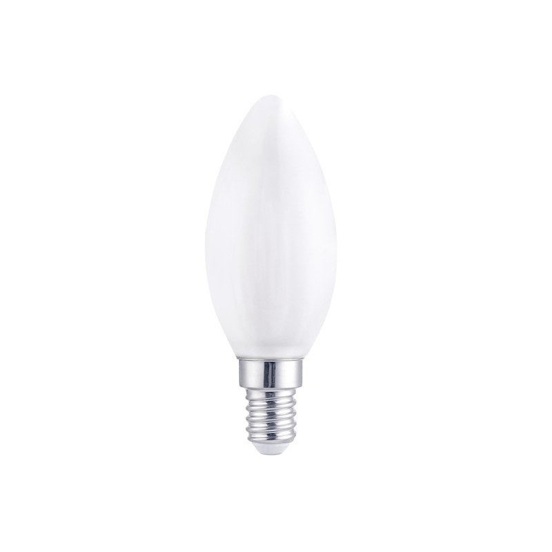 Ampoule led à filament blanc flamme E14 25 W, LEXMAN