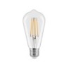 Ampoule décorative led à filament edison E27 40 W, LEXMAN