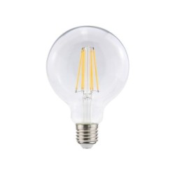 Ampoule led à filament globe 95 mm E27 75 W blanc neutre, LEXMAN