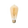 Ampoule led à filament ambré edison E27 60 W, LEXMAN