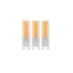 3 ampoules led à filament dépoli capsule G9 25 W, LEXMAN