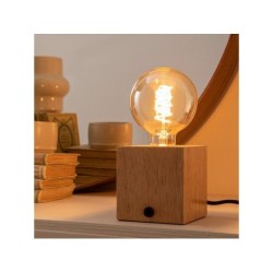 Ampoule décorative led à filament ambré globe 95 mm E27 35 W, LEXMAN