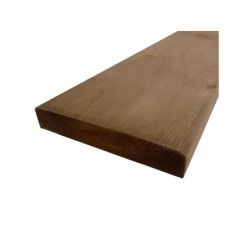 Lame de terrasse oka 2500x120x21mm bois marron