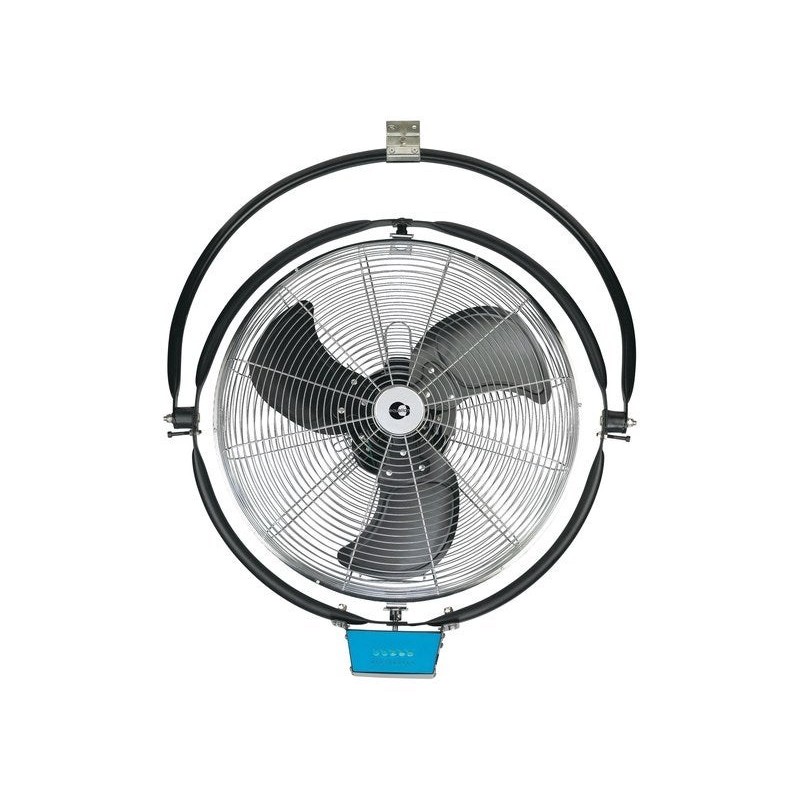 Ventilateur mural Minto 111 w d50 cm, noir