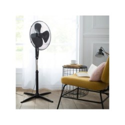 Ventilateur sur pied Altona 3 RT 45W D40CM noir