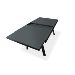 Table de jardin Stockholm-tb225-alu rectangulaire 6-8 personnes