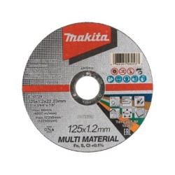 Disque à tronçonner multi-matériaux MAKITA diam. 125 mm