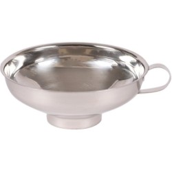 Entonnoir confiture inox diam. 14,8 cm H. 6,4 cm