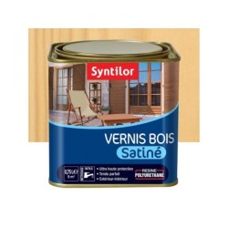 Vernis bois extérieur SYNTILOR BSC incolore satiné 0.75 L