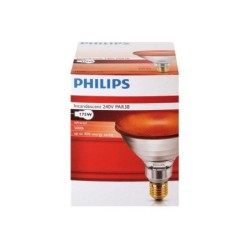 Ampoule infra rouge/par, 175w, rouge, PHILIPS