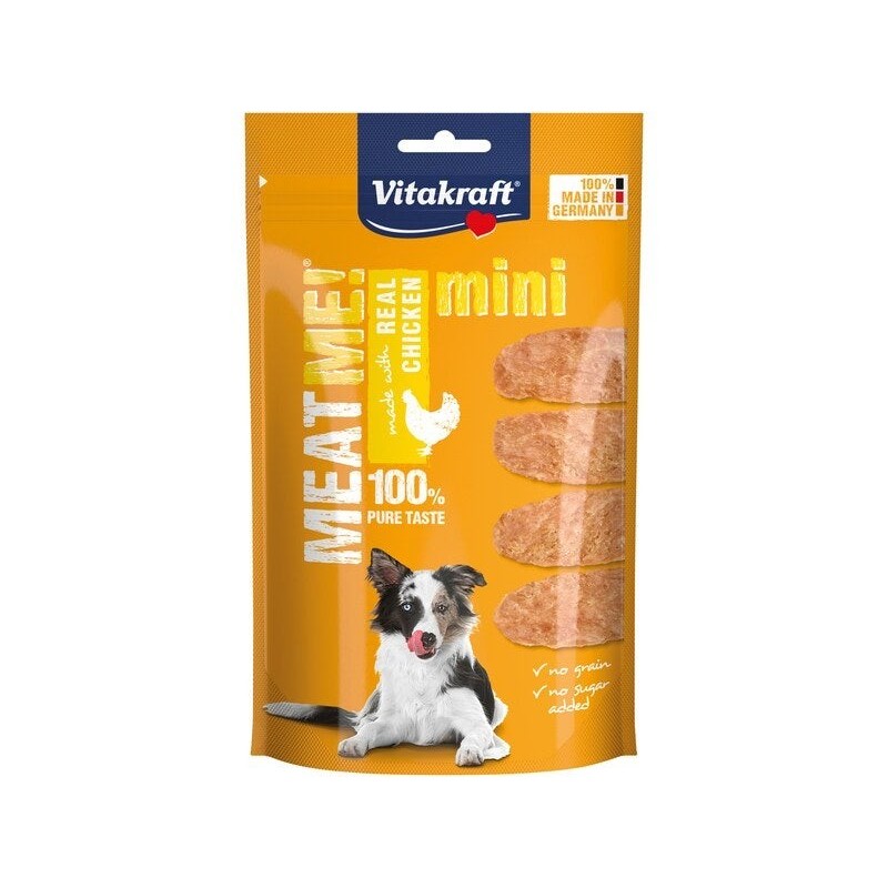 Friandise pour chien VITAKRAFT Meat Me mini poulet, 60 g