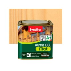 Vernis bois extérieur SYNTILOR BSC incolore mat 0.75 L