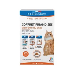 Friandise chat multipack soins bucco dentaire + poiles 3 x 65 gr