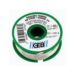 Bobine Pour Brasure Etain / Cuivre, 100 G, Geb