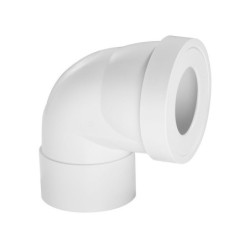 Pipe De Wc Courte En Angle De 90 °C Diam.10 Cm Wirquin