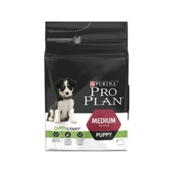 Croquettes pour chien medium puppy riche au poulet/riz, PRO PLAN, 3 kg