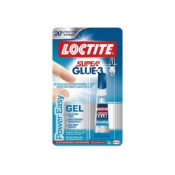 Colle de reparation loctite superglue-3 gel repositionable tube 3g