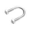 Lot De 2 Brides Rondes Acier, Standers, L.27 X Ep.8 Mm