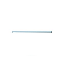 Barre droite extensible L.120 cm Blanc, SENSEA