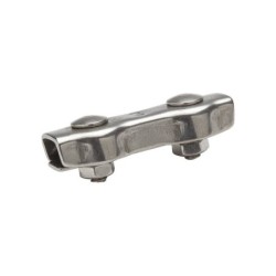 Lot De 2 Serre-Câbles Inox, Standers, Diam.3 X L.40 X L.14.5 Mm