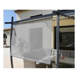 textilène Brise soleil gris l.170 x L.160 cm