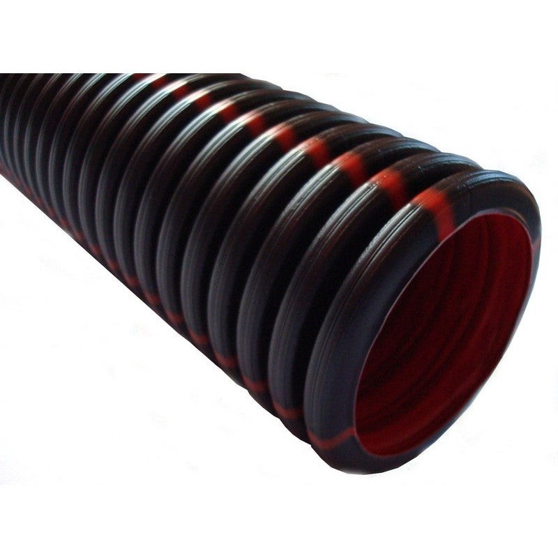 Gaine Pour Réseaux Enterrés Janoflex Rouge, Diam.90 Mm, L.25 M