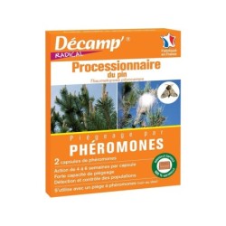 Lot de 2 capsules phéromones chenille processionnaire pin DECAMP'