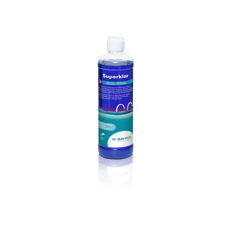 Clarifiant piscine BAYROL Superklar, liquide 0.4L