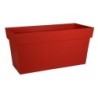 Jardinière Polypropylène À Réserve D'Eau Eda L.79 X L.35 X H.39 Cm Rouge Rubis