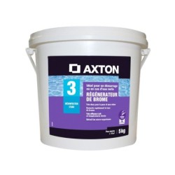 Régénérateur de brome piscine AXTON, en poudre 5 kg