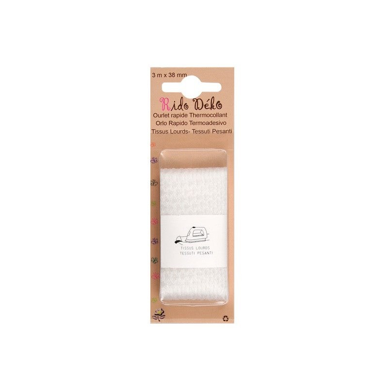 Ourlet Thermocollant Polyamide, Blanc