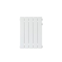 Radiateur électrique inertie sèche vertical Palayer, UNIV'R CHAUFFAGE, 750W blanc