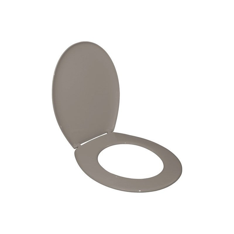 Abattant plastique thermosouple Essential, taupe