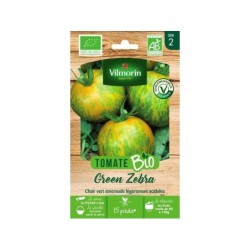 Graine potagère tomate green zebra bio, VILMORIN, 0.1 g