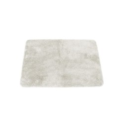 Tapis de bain joy l.50 x L.80 cm, blanc casse