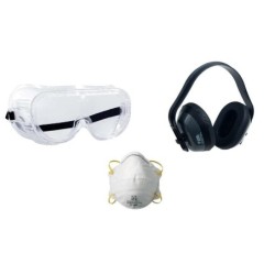 Kit de protection casque, masque et lunettes COVERGUARD P45730