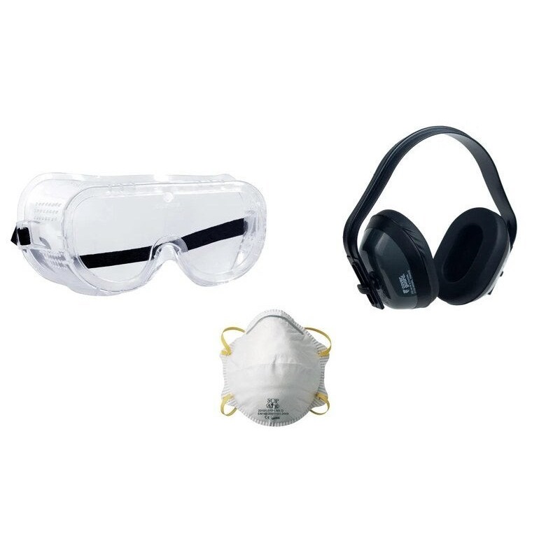 Kit de protection casque, masque et lunettes COVERGUARD P45730