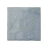 Carrelage mural effet Zellige l.10 x L.10 cm bleu grisé brillant