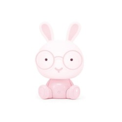 Lampe Veilleuse, Enfant, Pvc Rose Tactile, Seynave Bunny