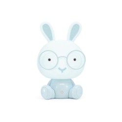 Lampe Veilleuse, Enfant, Pvc Bleu Tactile, Seynave Bunny