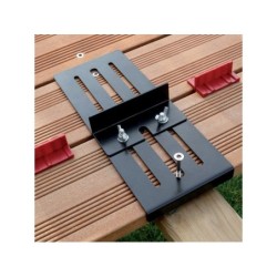 Gabarit percage lame de terrasse +4 espaceurs