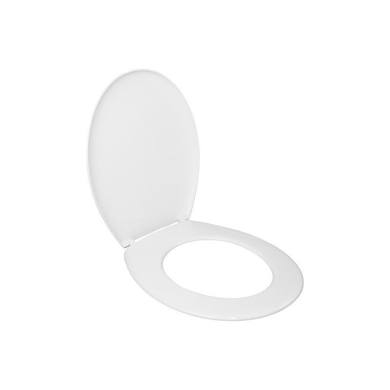 Abattant plastique thermosouple Essential blanc n°0