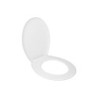 Abattant plastique thermosouple Essential blanc n°0