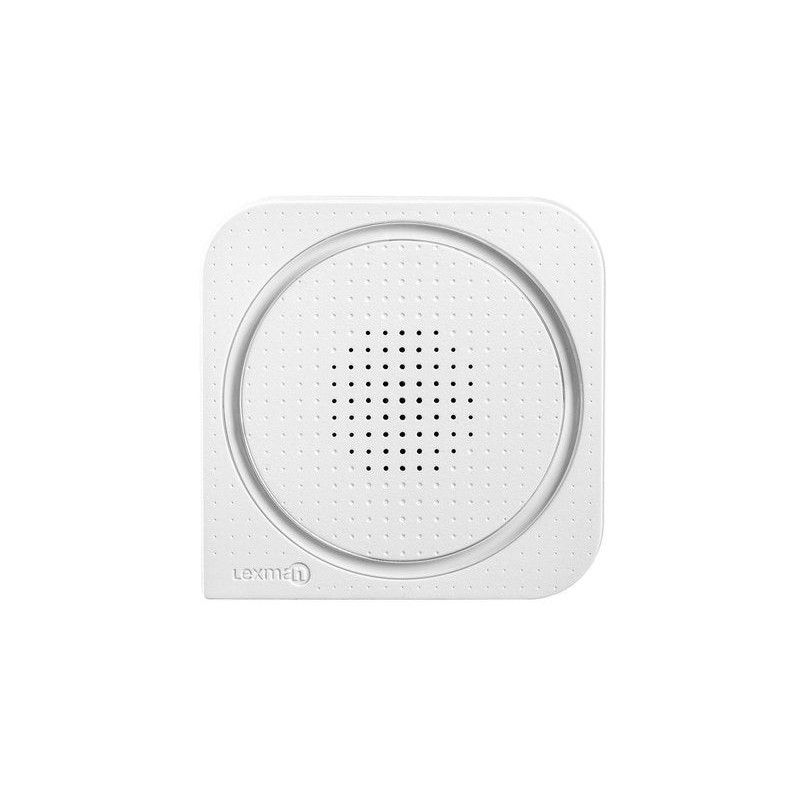 Sonnette Sans Fil Lexman Enfichable Et Flash D02, Blanc