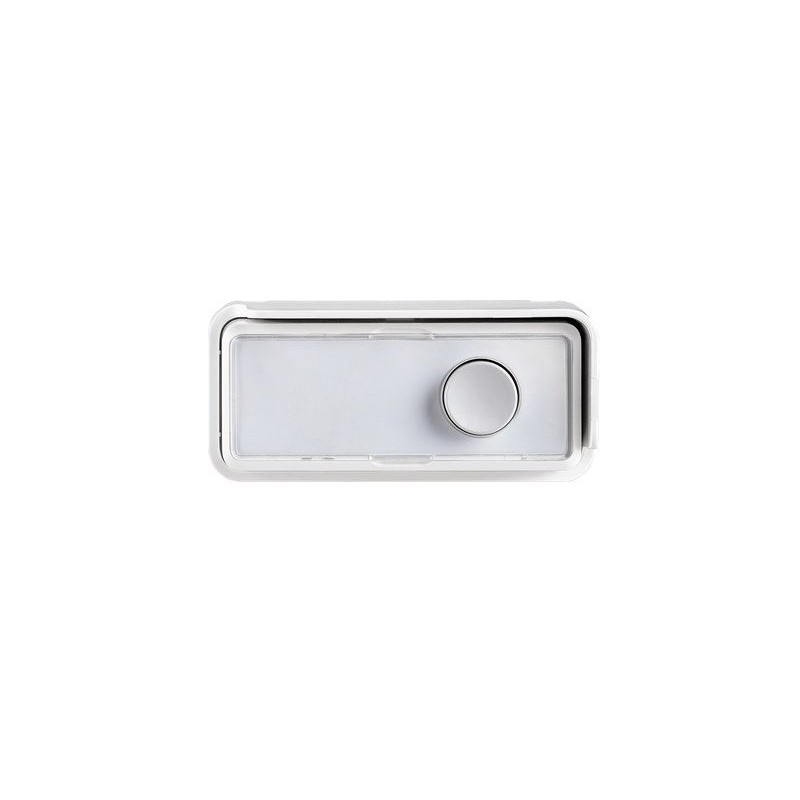 Bouton De Sonnette Filaire Lexman D15, Blanc