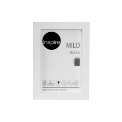 Cadre Milo, L.10 X H.15 Cm, Mdf Blanc