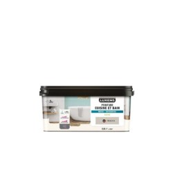 Peinture mur, boiserie trench 6 satin LUXENS Cuisine & bains 2.5l