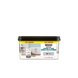 Peinture mur et boiserie Cuisine & bains LUXENS granit 5 satiné 3 l