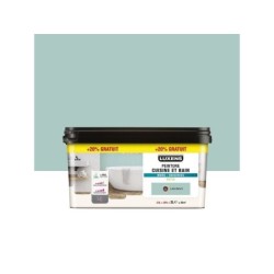 Peinture mur et boiserie Cuisine & bains LUXENS laguna 5 satiné 3 l