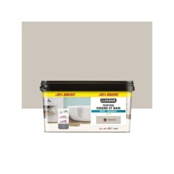 Peinture mur et boiserie Cuisine & bains LUXENS trench 6 satiné 3 l